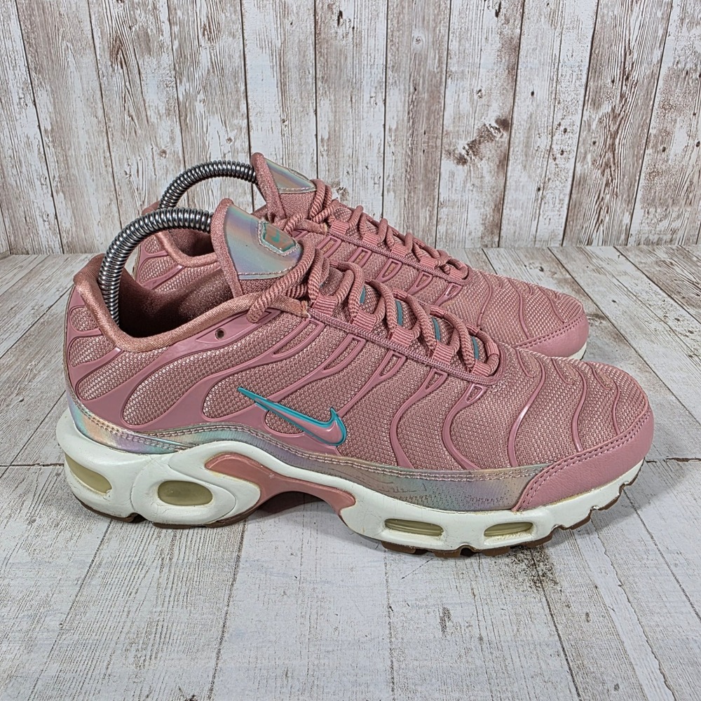 Nike Air Max Plus TN SE Prism Pink Turbo Green 862201-600 Womens 8 Sneaker